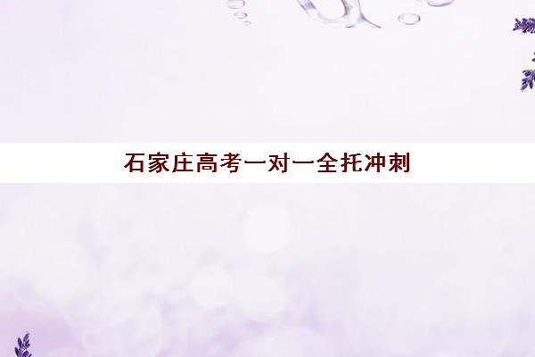 石家庄高考一对一全托冲刺班2025成绩出分时间,考前冲刺规划与查分全攻略 石家庄高考一对一全托冲刺班2025成绩出分时间,考前冲刺规划与查分全攻略