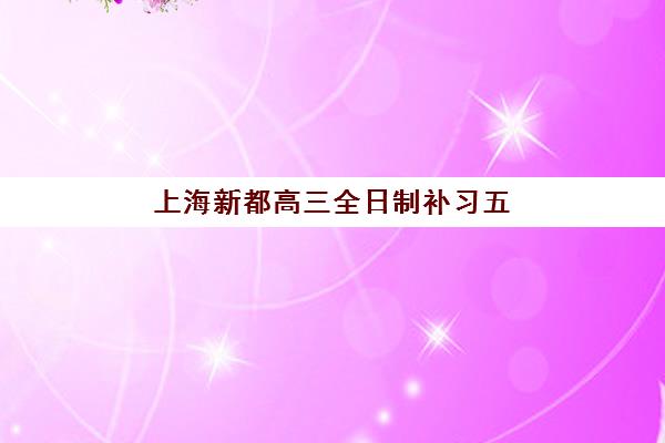 上海新都高三全日制补习五大特色机构多维评估？2025年择校指南与机构对比分析