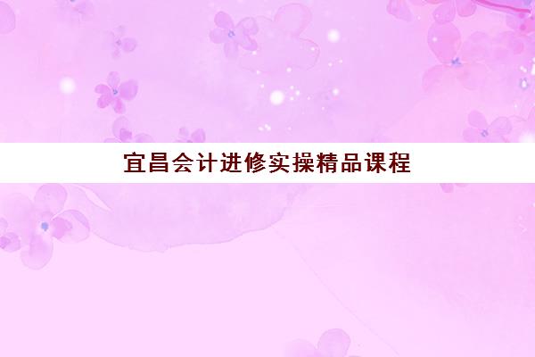 宜昌会计进修实操精品课程辅导机构哪家比较好？2025年最新排名与科学择校全指南