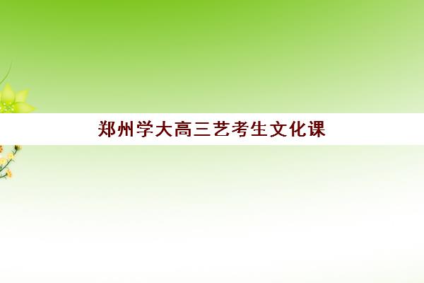 郑州学大高三艺考生文化课补习学校价格多少钱？2025年收费标准全方位解析与高性价比选班实战完全指南