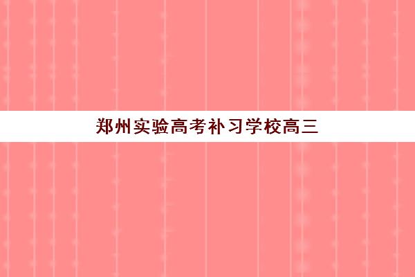 郑州实验高考补习学校高三艺考文化课补习学校怎么收费，2025年收费标准与高性价比班型选择指南