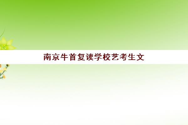 南京牛首复读学校艺考生文化课辅导补习机构学费贵吗？2025年收费标准全面解析与高性价比报班指南
