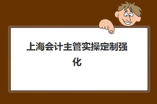 上海会计主管实操定制强化课程培训学校排名榜最新如何查询？2025年权威榜单发布与科学择校全指南