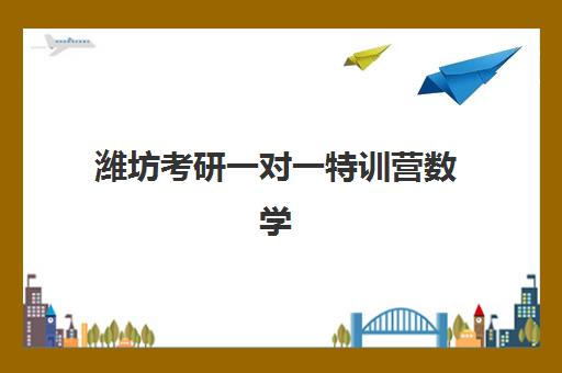 潍坊考研一对一特训营数学辅导哪家更专业？2025年顶尖机构深度评测与科学选择全指南
