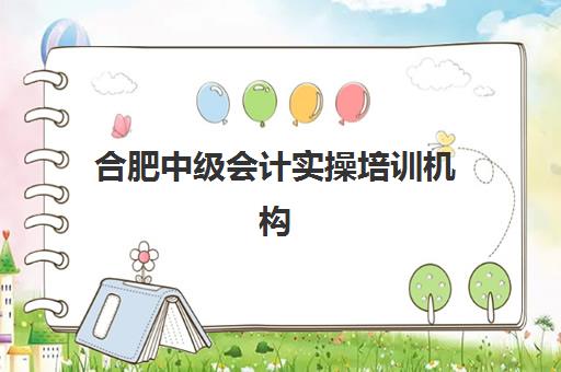 合肥中级会计实操培训机构哪个好一点如何科学选择？2025年最新权威排名、择校策略与成功案例深度解析