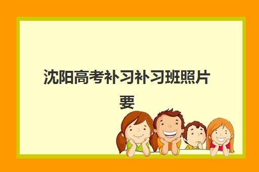 沈阳高考补习补习班照片要求是什么样的？2025年最新拍照规范与上传指南