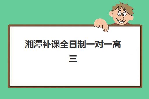 湘潭补课全日制一对一高三集训营哪个比较好？2025年最新权威排名与个性化择校全攻略