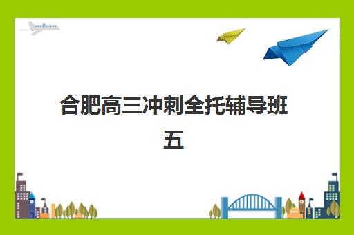 合肥高三冲刺全托辅导班五大机构竞争力报告如何解读？最新排名分析、各机构优势对比与择校指南全解析