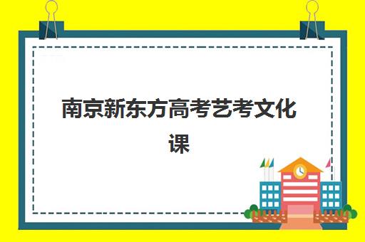 南京新东方高考艺考文化课培训机构费用一般多少钱？2025年收费标准全面解析与高性价比择校实操指南