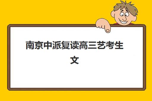 南京中派复读高三艺考生文化培训班收费标准价格一览，如何根据学生基础选择性价比最高的课程方案