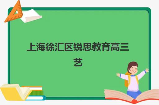 上海徐汇区锐思教育高三艺考生文化课培训机构集训费用多少钱？2025年收费明细详解与高性价比报读指南