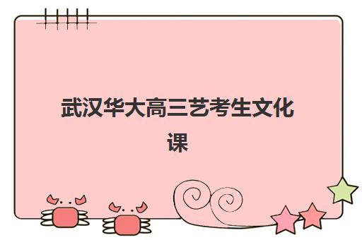武汉华大高三艺考生文化课集训班收费标准一览表？2025年收费详情全面解析与高性价比报读指南