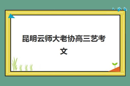 昆明云师大老协高三艺考文化课补习费用解析：2025年收费标准详情、班型对比与性价比择校全指南