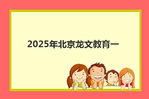 2025年北京龙文教育一对一收费详解：各年级价格表与高性价比服务全解析