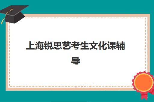 上海锐思艺考生文化课辅导补习机构费用一般多少钱？2025年收费明细与高性价比报班指南