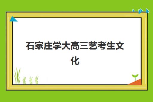 石家庄学大高三艺考生文化课集训班学费解析,如何选择高性价比课程方案? 石家庄学大高三艺考生文化课集训班学费解析,如何选择高性价比课程方案?